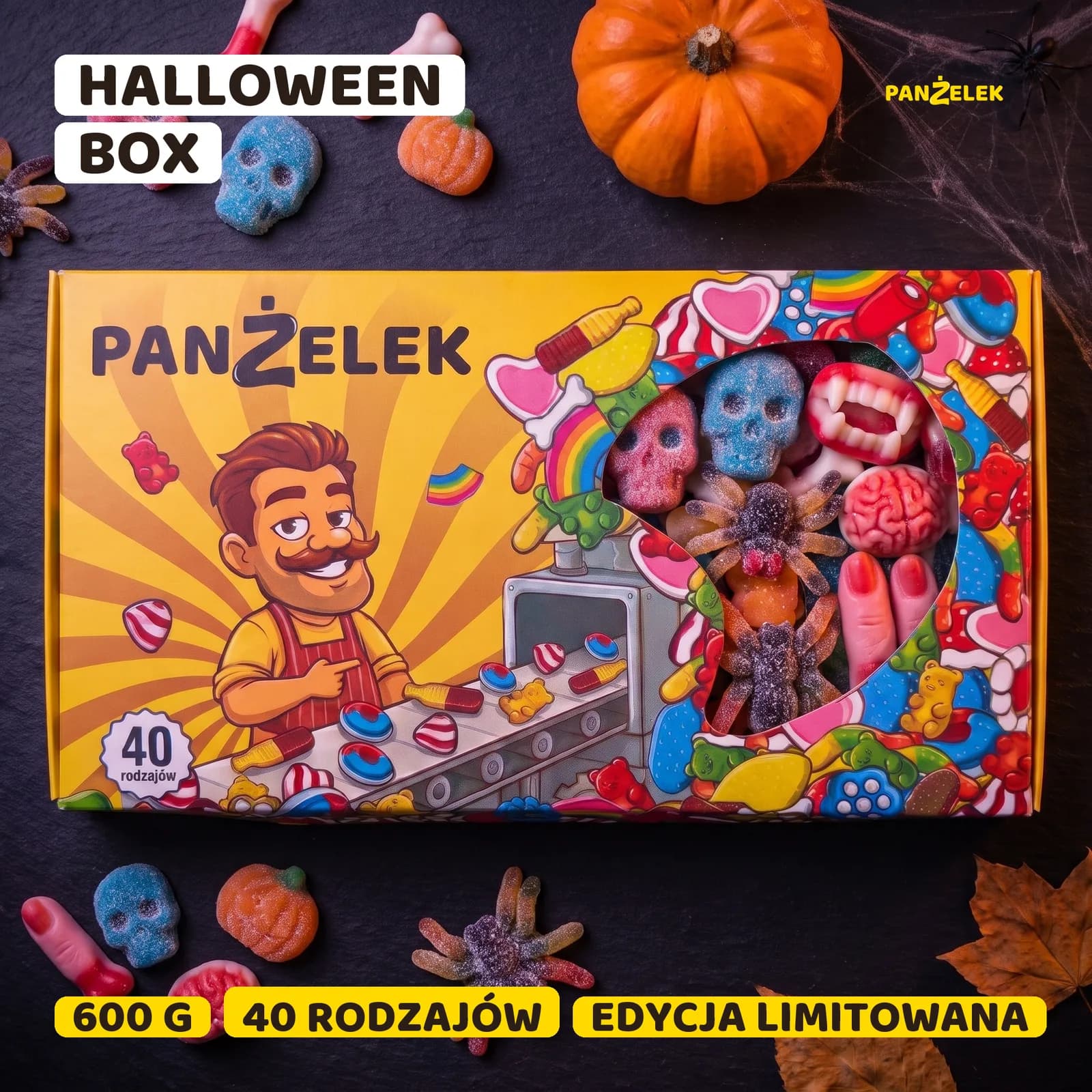 Halloween Box — 40 rodzajów, w tym 22 straszne